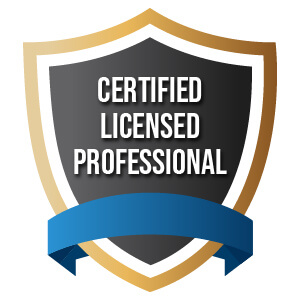 Certified Licensed badge